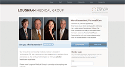 Desktop Screenshot of loughranmedicalgroup.com